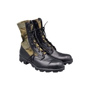 ALTAMA Men's Size 8 R USA Made PX Olive Green Military Jungle Combat Boots READ